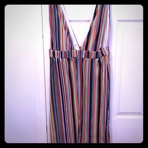 MultiColor Midi Dress